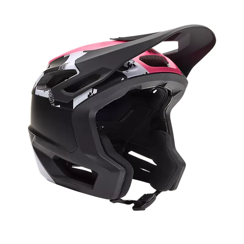 Fox Dropframe Pro Digi Image Helmet in Black/White-1